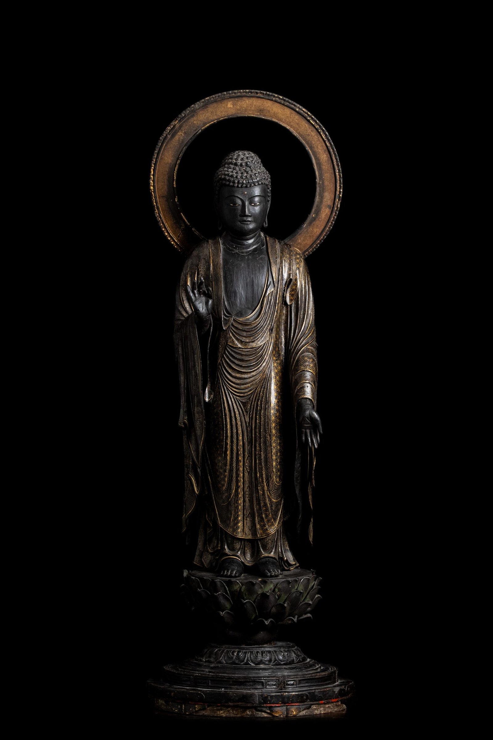 Amida Nyorai (Amitabha) Carving